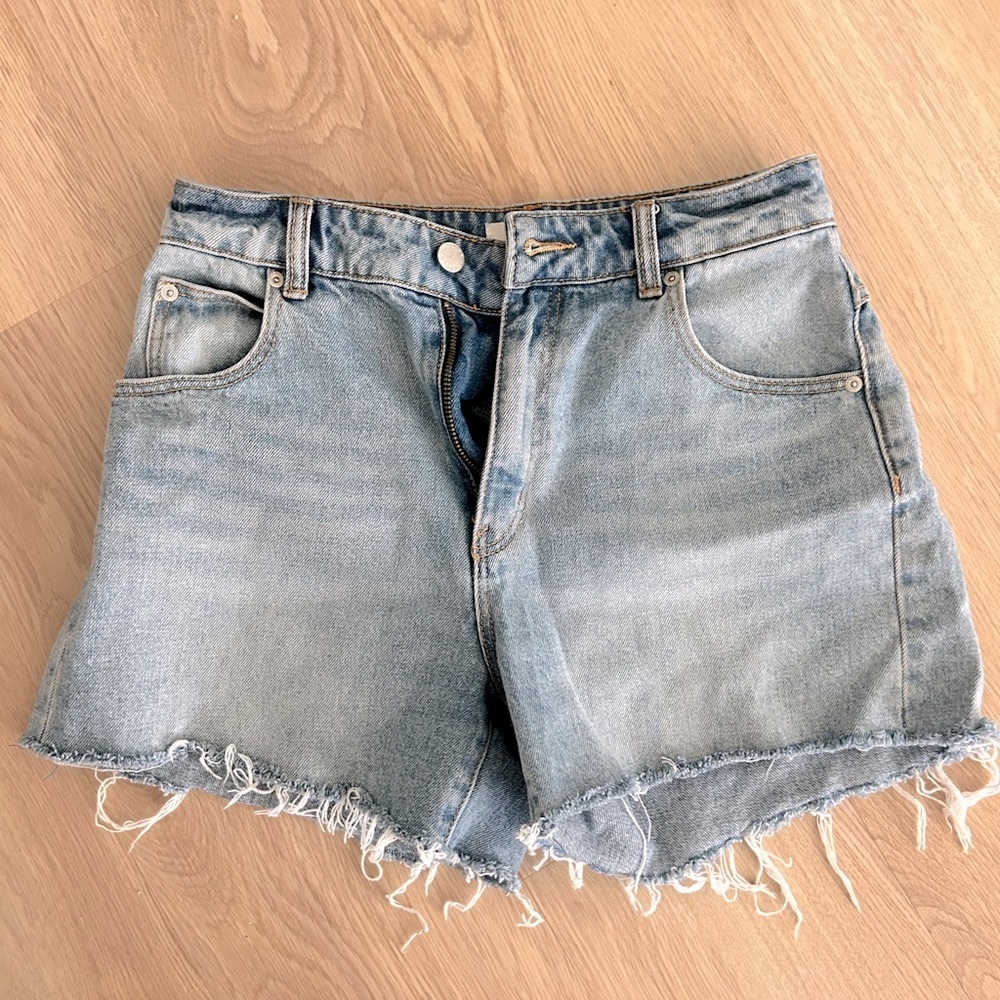 Rollas high rise cut off shorts